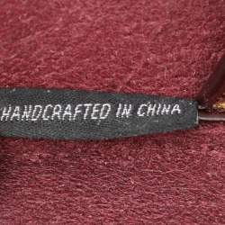 Pre Owned Alexander Wang Burgundy Leather Tote