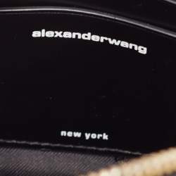 Alexander Wang Black Leather Attica Belt Bag
