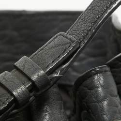 Alexander Wang Black Pebbled Leather Diego Bucket Bag
