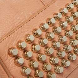 Alexander Wang Peach Leather Rockie Boston Bag