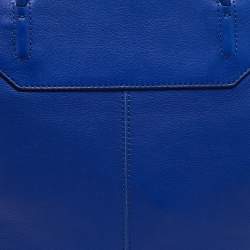 Alexander Wang Blue Leather Prisma Shopper Tote