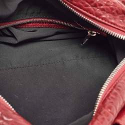 Alexander Wang Burgundy Leather Rocco Satchel