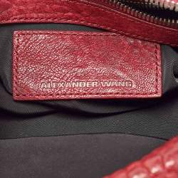 Alexander Wang Burgundy Leather Rocco Satchel