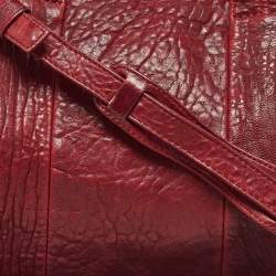 Alexander Wang Burgundy Leather Rocco Satchel