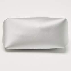 Alexander Wang Grey Satin Micro Crystal Marquess Bag