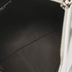 Alexander Wang Grey Satin Micro Crystal Marquess Bag