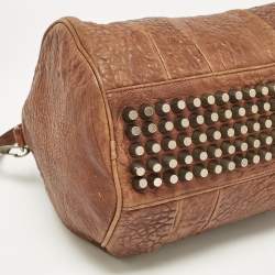 Alexander Wang Brown Pebbled Leather Rocco Bag