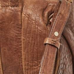 Alexander Wang Brown Pebbled Leather Rocco Bag