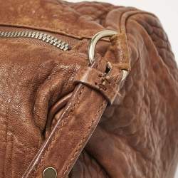 Alexander Wang Brown Pebbled Leather Rocco Bag