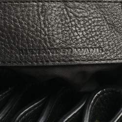 Pre Owned Alexander Wang Black Pebbled Leather Diego Bucket Bag