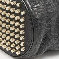 Pre Owned Alexander Wang Black Pebbled Leather Diego Bucket Bag