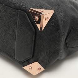 Alexander Wang Black Leather Emile Satchel