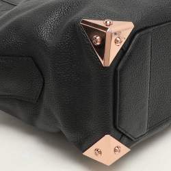 Alexander Wang Black Leather Emile Satchel