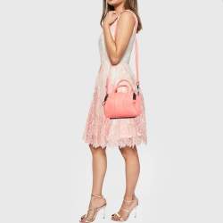 Alexander Wang Neon Orange Pebbled Leather Mini Rockie Bag