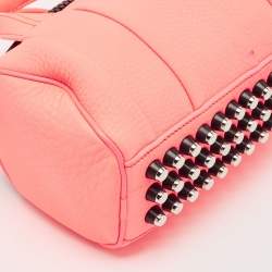Alexander Wang Neon Orange Pebbled Leather Mini Rockie Bag