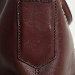 Alexander Wang Burgundy Leather Emile Satchel