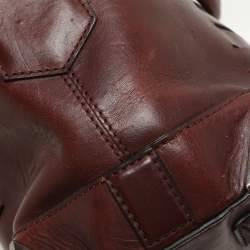 Alexander Wang Burgundy Leather Emile Satchel