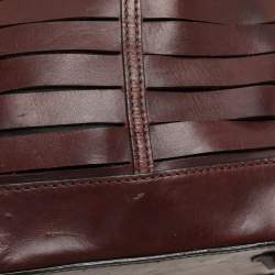Alexander Wang Burgundy Leather Emile Satchel
