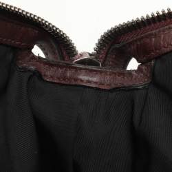 Alexander Wang Burgundy Leather Emile Satchel