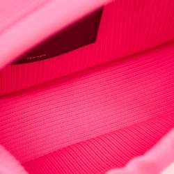 Alexander Wang Neon Pink Fabric Ryan Drawstring Bag
