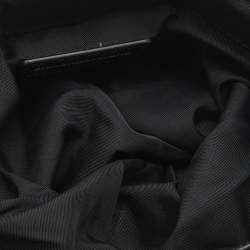 Pre Owned Alexander Wang Black Rhinestone Wanglock Pouch