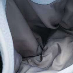 Pre Owned Alexander Wang Light Blue Pebbled Leather Diego Bucket Bag