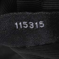 Pre Owned Alexander Wang Black/Blue Leather/PVC and Suede Chastity Clutch