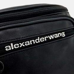 Pre Owned Alexander Wang Black Leather hip sack