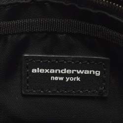 مملوكة مسبقًا Alexander Wang Cruiser Crystal Embellished Mini Black Canvas Tote