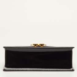 مملوكة مسبقًا حقيبة كتف سلسلة جلد لامع أسود ألكسندر وانغ و ليجاسي صغيرة