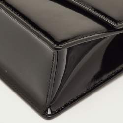 مملوكة مسبقًا حقيبة كتف سلسلة جلد لامع أسود ألكسندر وانغ و ليجاسي صغيرة