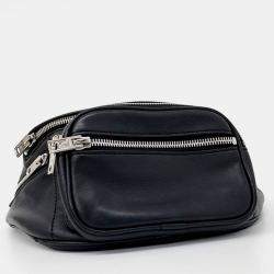 Pre Owned Alexander Wang Black Leather fanny pack