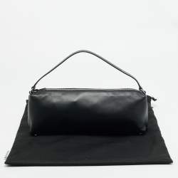 Pre Owned حقيبة كتف ألكساندر وانغ هيريس فليكس جلد أسود