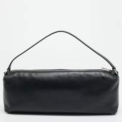 Pre Owned حقيبة كتف ألكساندر وانغ هيريس فليكس جلد أسود