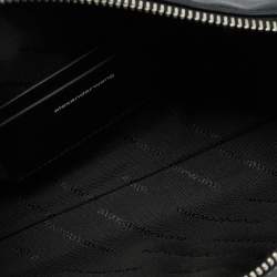 Pre Owned حقيبة كتف ألكساندر وانغ هيريس فليكس جلد أسود