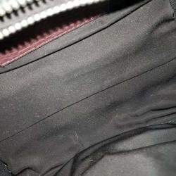 مملوكة مسبقًا Alexander Wang Burgundy Leather Mini Loki Duffel Bag