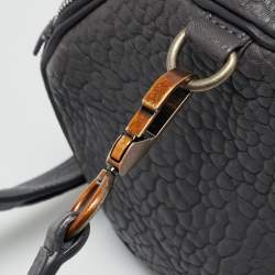 مملوكة مسبقًا Alexander Wang Rocco Grey Textured Leather Bag