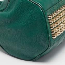 مملوكة مسبقًا Alexander Wang Rocco Green Grained Leather Satchel