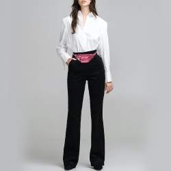 Pre Owned Alexander Wang Attica Pink Satin and Leather Belt Bag