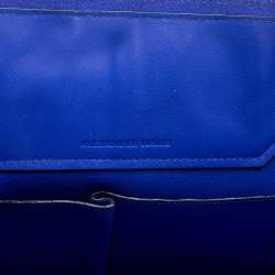 Pre Owned Alexander Wang Blue Leather Prisma Tote