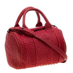 Alexander Wang Red Leather Small Rockie Satchel