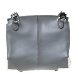 Alexander Wang Grey Leather Small Marion Shoulder Bag