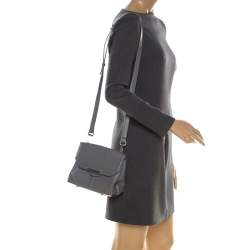 Alexander Wang Grey Leather Small Marion Shoulder Bag