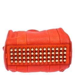 Alexander Wang Orange Leather Small Rockie Satchel