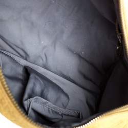 Alexander Wang Mustard Pebbled Leather Rocco Duffel Bag