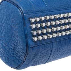 Alexander Wang Blue Leather Small Rockie Satchel