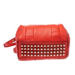 Alexander Wang Orange Leather Small Rockie Satchel