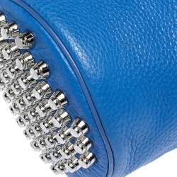 Alexander Wang Blue Leather Diego Bucket Bag