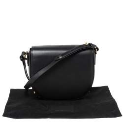 Alexander Wang Black Leather Studded Lia Shoulder Bag