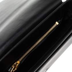 Alexander Wang Black Leather Studded Lia Shoulder Bag